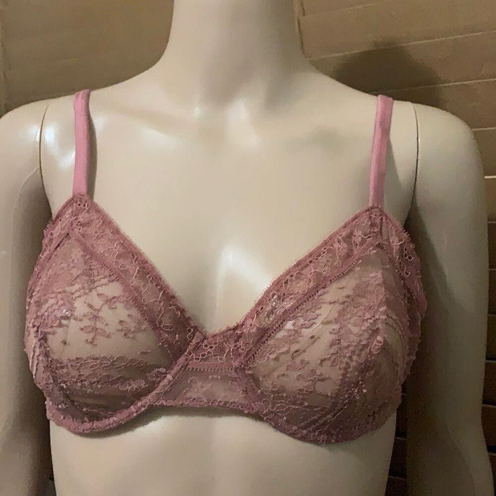 ERES LACE‎ PINK BRA SIZE 36B